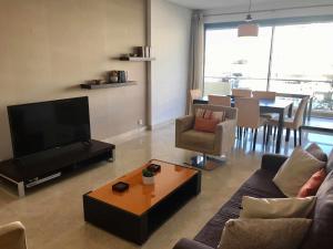 Posezení v ubytování Marina Vilamoura Aquamar 315 by Vilamoura Sun