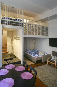 TV a/nebo společenská místnost v ubytování Apartment Diana Park