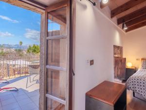 A balcony or terrace at Holiday Home Can Xerret by Interhome