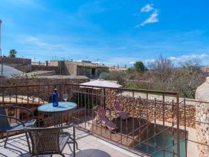 A balcony or terrace at Holiday Home Can Xerret by Interhome
