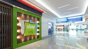 Certifikát, hodnocení, plakát nebo jiný dokument vystavený v ubytování sleep 'n fly Sleep Lounge, A-Gates Terminal 3 - TRANSIT ONLY