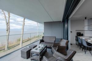 Posezení v ubytování Resort Hevenia Rewal 8