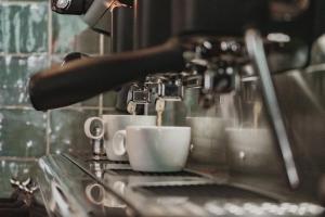 Comodidades para chá e café em Hotel de la Bourse