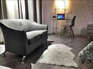 Χώρος καθιστικού στο Cozy and Luxury appartment