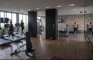 Fitness centrum a/nebo fitness zařízení v ubytování QUARTIER DORREGO 1