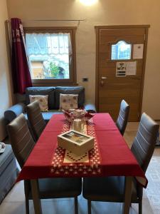 Posezení v ubytování La Corbeille + 10 fotografií