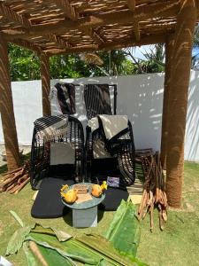 Zahrada ubytování Bieshu Beach Hive