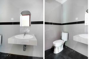 Koupelna v ubytování Super OYO Collection O 3431 Hotel Alpha Bandara