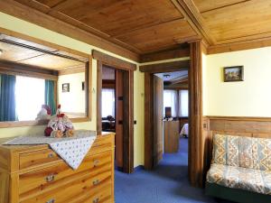 Ένα ή περισσότερα κρεβάτια σε δωμάτιο στο Hotel Belvedere wellness