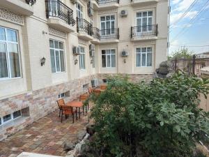 Balkón nebo terasa v ubytování Ideal Hotel