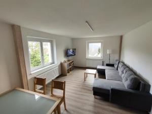 Posezení v ubytování Ferienhaus Ebenheit am Lilienstein