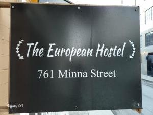 Certifikát, hodnocení, plakát nebo jiný dokument vystavený v ubytování European Hostel