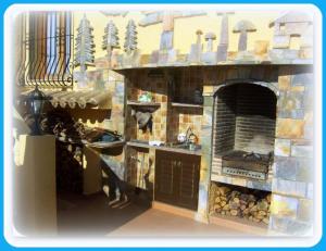 Kuchnia lub aneks kuchenny w obiekcie Villa Alexandra Calpe
