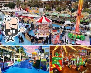 un collage de tres fotos de un carnaval en Chez Nelly en La Seyne-sur-Mer