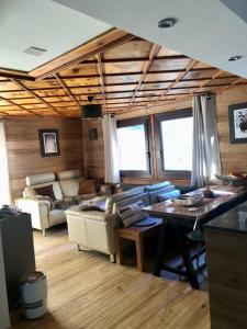 Χώρος καθιστικού στο Le Petit Nid