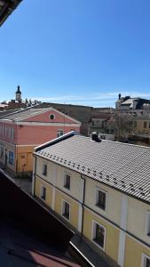 una vista desde el techo de un edificio en Стильні та просторі апартаменти «D.І.М.», en Kamianets-Podilskyi