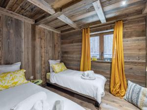 Katil atau katil-katil dalam bilik di Chalet Saint-Martin-de-Belleville, 6 pièces, 10 personnes - FR-1-570-31