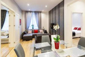 Posteľ alebo postele v izbe v ubytovaní Kazimierz Residence