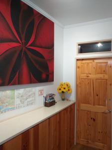 Kuhinja oz. manjša kuhinja v nastanitvi Malaga Ensuites City Centre
