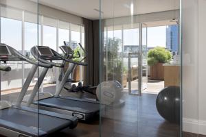 Fitness centrum a/nebo fitness zařízení v ubytování The Norman Tel Aviv