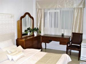 เตียงในห้องที่ GARDEN HOUSE/THESSALONIKI/WiFi