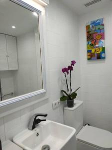 Koupelna v ubytování Hermoso Apartamento en Benicasim