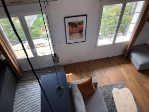 Posedenie v ubytovaní Appartement architecte proche plage