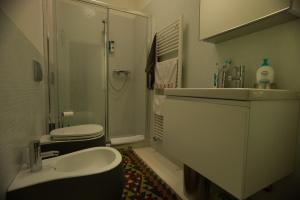 Kylpyhuone majoituspaikassa Ca' Vittoria