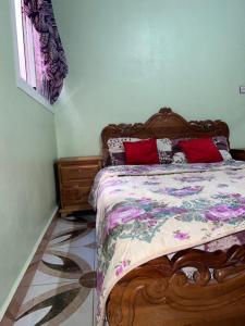 Tempat tidur dalam kamar di Harmonie house
