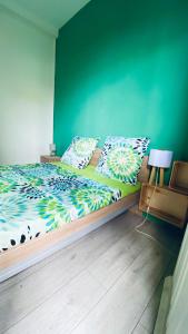 Postel nebo postele na pokoji v ubytování Cosy suite en centre ville