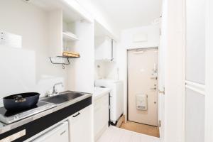 Kuchyň nebo kuchyňský kout v ubytování Miyako Shinjuku Hotel 都-新宿-