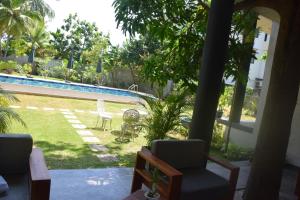 Bazén v ubytování Mango Tree Villa Bentota nebo v jeho okolí