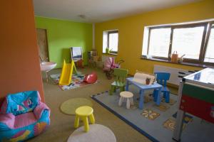 Posezení v ubytování Hotel Rusava
