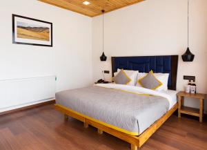 The Dunes Boutique Hotel客房内的一张或多张床位