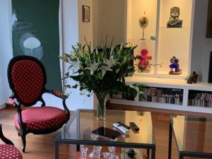 Гостиная зона в Le Patio Père Pigne Guestroom
