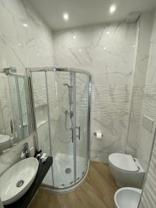 Ванная комната в ESPERIA B&B