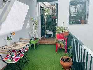 Zahrada ubytování Penthouse at City Center with Terrace