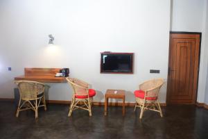 TV a/nebo společenská místnost v ubytování Mango Tree Villa Bentota