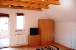 TV a/nebo společenská místnost v ubytování Maya Guesthouse