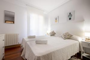 Posteľ alebo postele v izbe v ubytovaní Olas de Ondarreta - Local Rentss