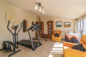 Fitness centrum a/nebo fitness zařízení v ubytování Unio 36