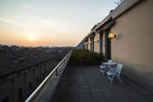 Balkón alebo terasa v ubytovaní Hotel Masini