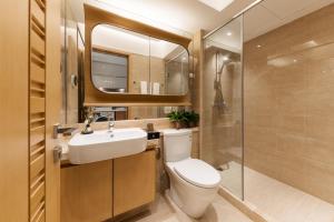 Baðherbergi á Livetour Hotel Financial City Keyun Road Metro Guangzhou