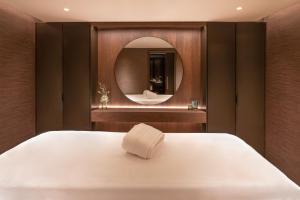 Hotel MIM Andorra客房内的一张或多张床位