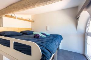 Postel nebo postele na pokoji v ubytování Cosy apt for 6/8p best location in old Antibes