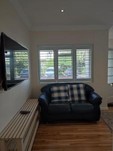 Posezení v ubytování Modern apartment close to lovely beach