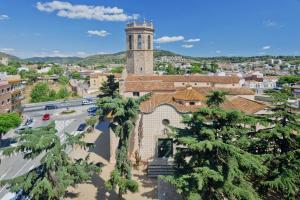 A general view of Pineda de Mar or a view of the city taken from a szállodákat