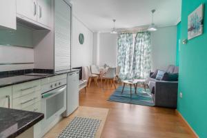 Kuchyňa alebo kuchynka v ubytovaní Sampiruco Apartamento