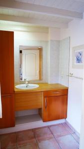 Kúpeľňa v ubytovaní Le domaine de Villiers : maisons de campagne