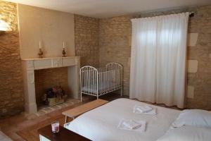 Posteľ alebo postele v izbe v ubytovaní Le domaine de Villiers : maisons de campagne